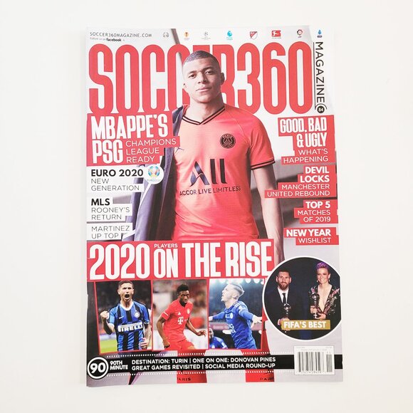 Soccer 360 Magazine Lot of 6 Featuring MBappe, Haaland, Griezmann - Picture 7 of 9